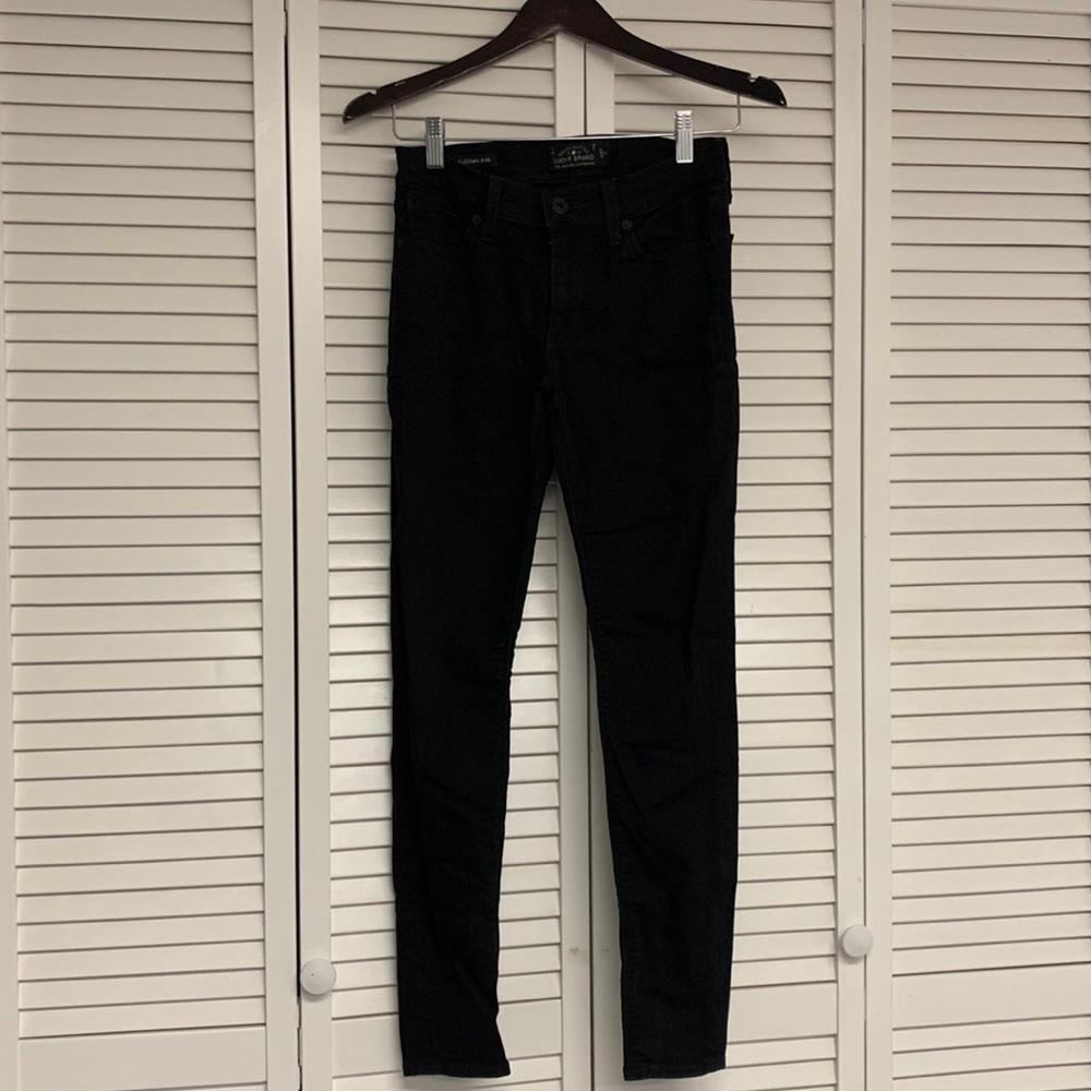 Lucky Brand Black Legging Jean